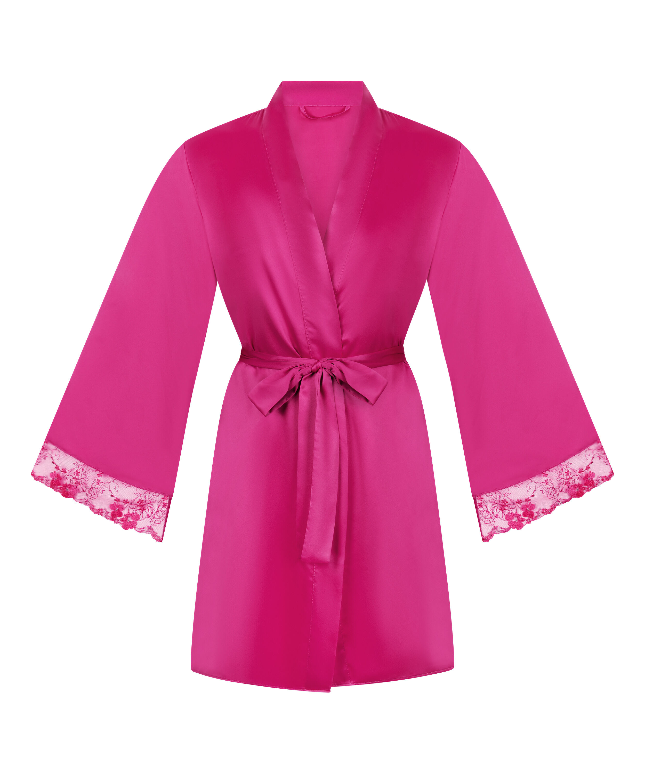 Peonie Kimono Satin, Rose