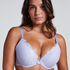 Soutien-gorge &agrave; armatures pr&eacute;form&eacute; push-up Marine, Violet