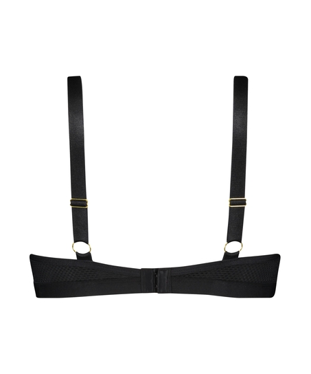 Unwattierter Bügel-BH Sting, Schwarz