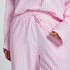 Pyjamahose Baumwolle, Rose