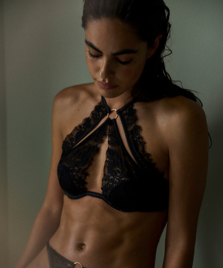 Soutien-gorge à armatures rembourré Nienke, Noir