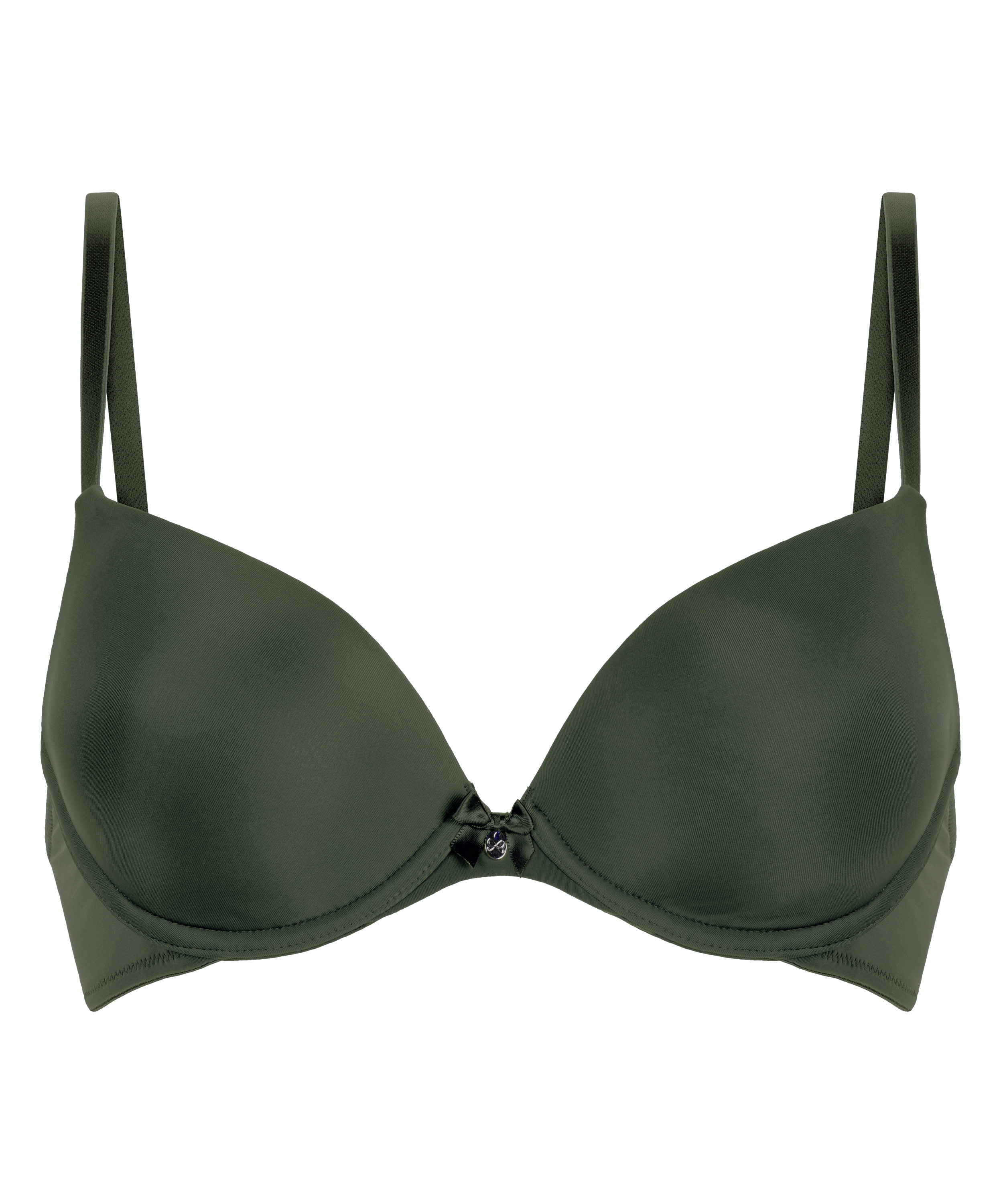 Soutien-gorge à armatures préformé Plunge, Vert, main