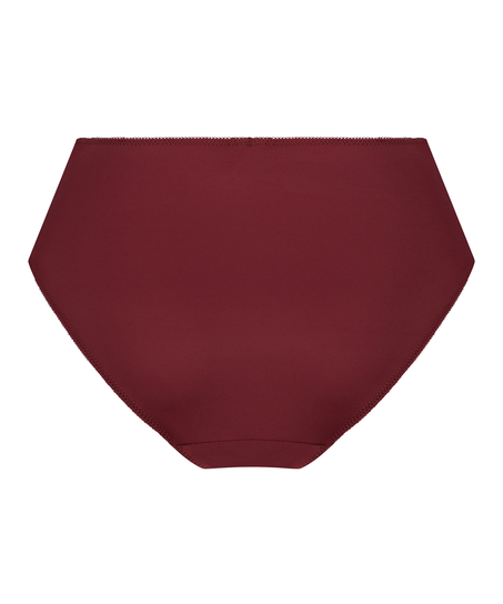 Slip taille haute Diva, Rouge