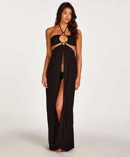 Offener Kaftan, Schwarz