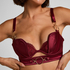 Soutien-gorge &agrave; armatures rembourr&eacute; longline Marjolein, Rouge