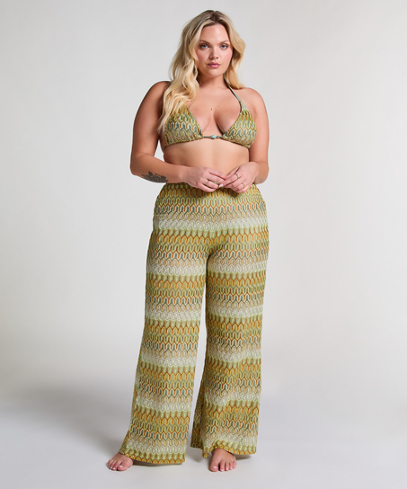 Pantalon en crochet Cali, Vert