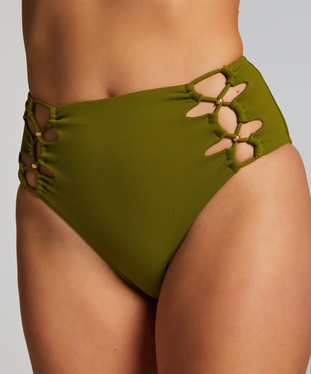 Slip de Bikini Rio Holbox, Vert