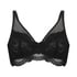 Soutien-gorge &agrave; armatures non-pr&eacute;form&eacute; Liberty, Noir