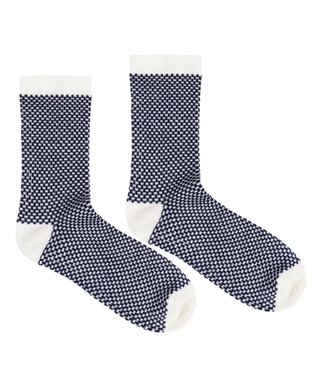 Crew-Socken aus Modal, Blau