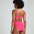 Maillot de bain Bandeau Scallop, Rose
