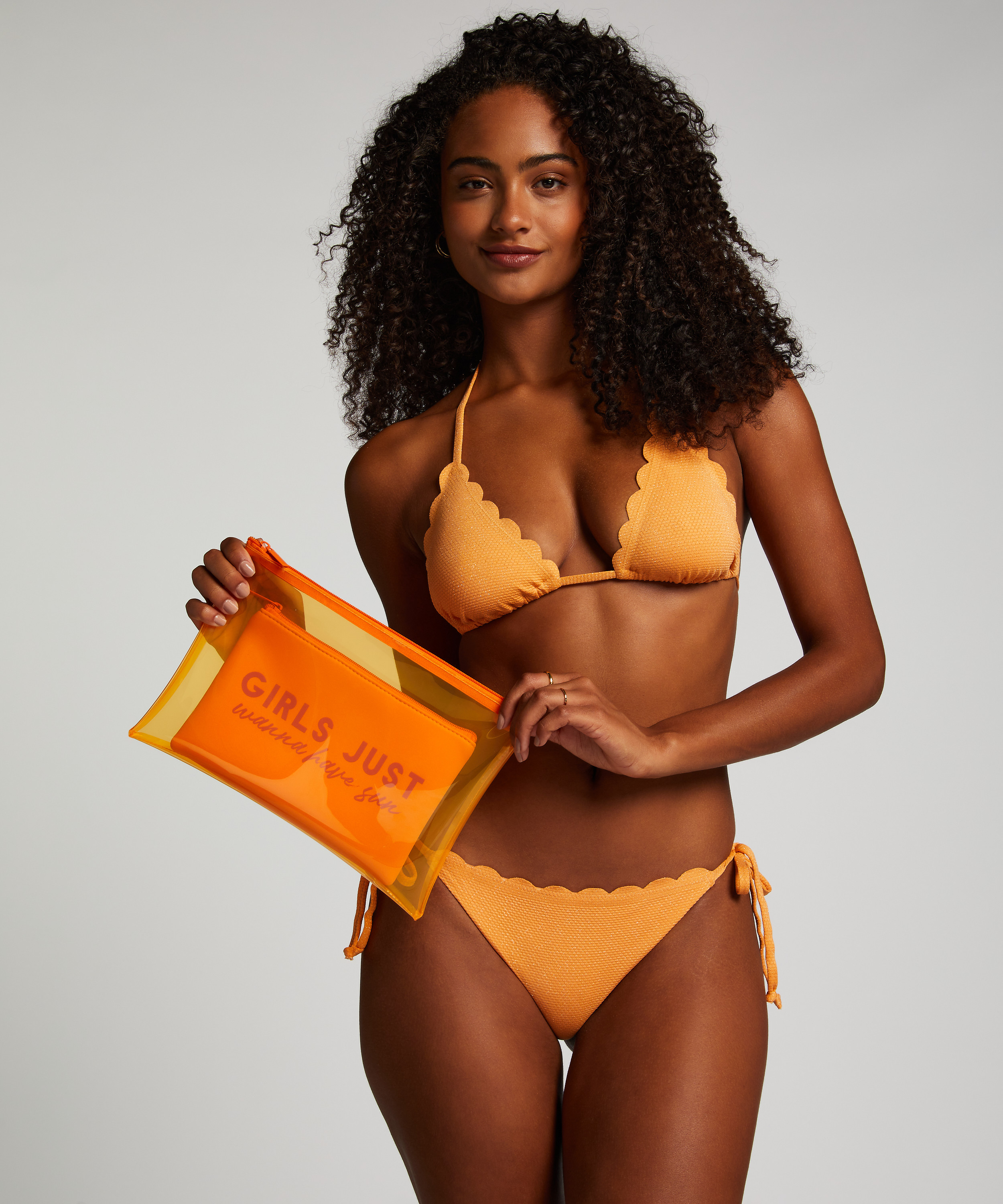 Bikini Clutch, Orange, main