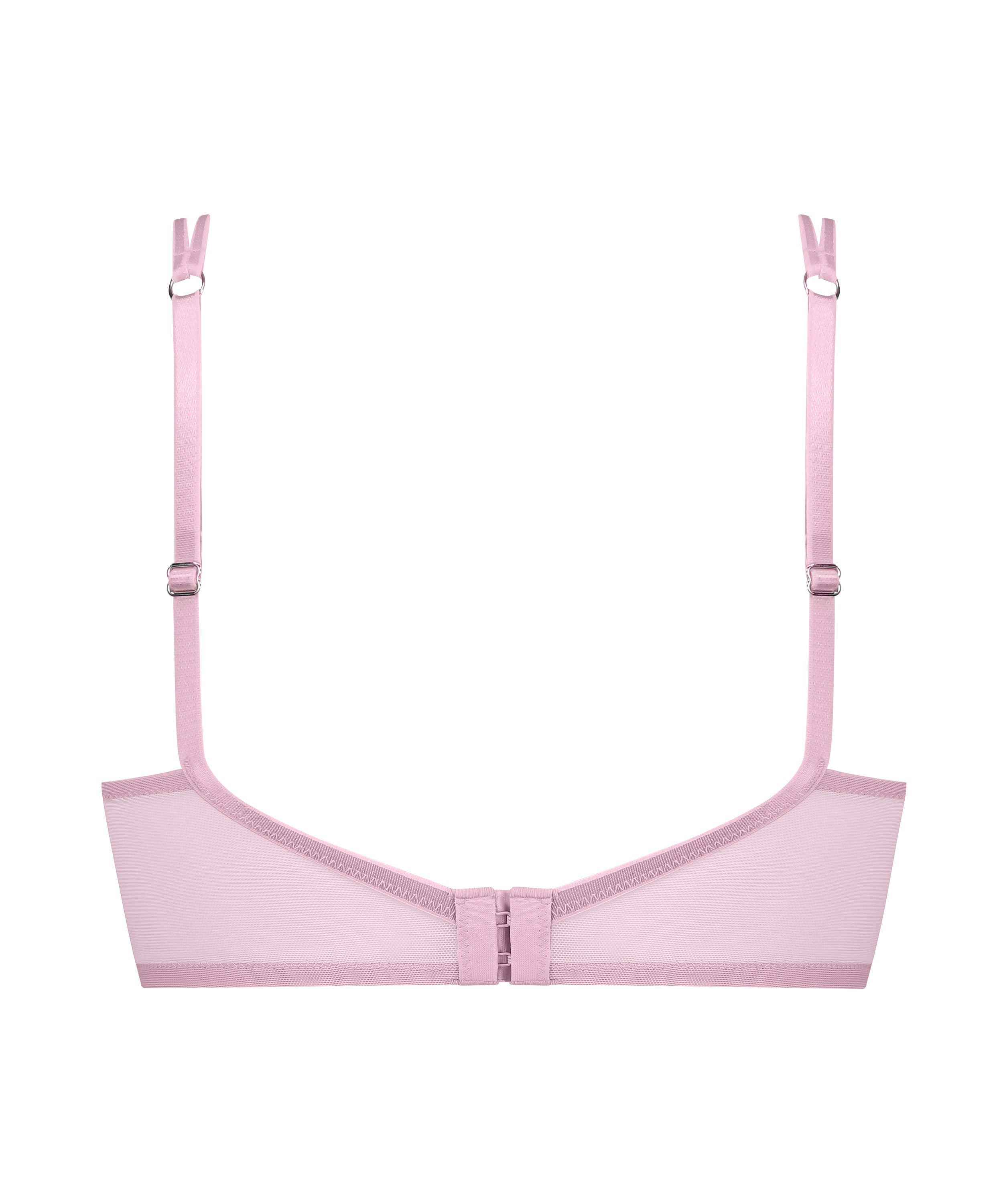 Wattierter Longline-Push-up-Bügel-BH Lidia, Rose, main