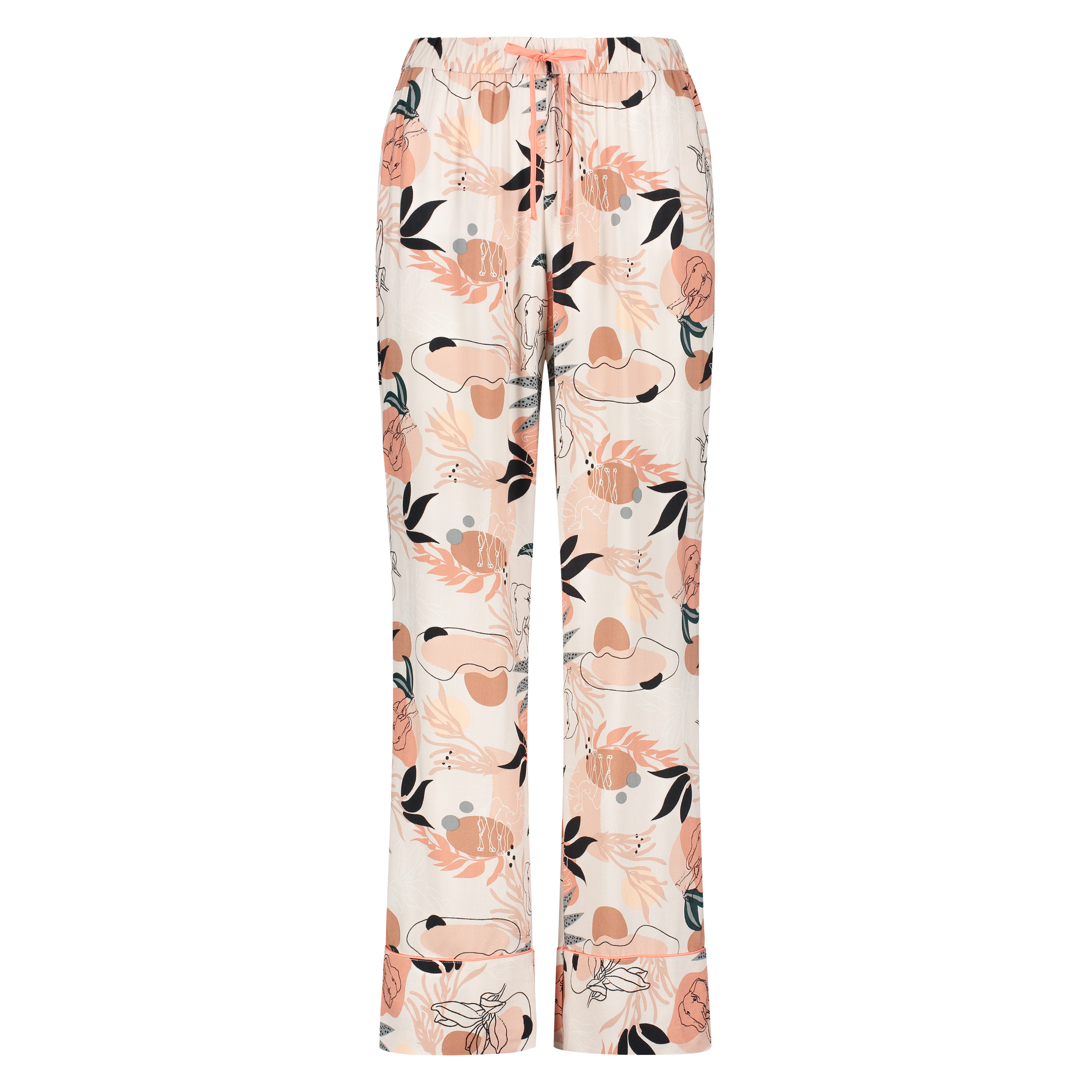 Pyjamahose Woven, Rose, main