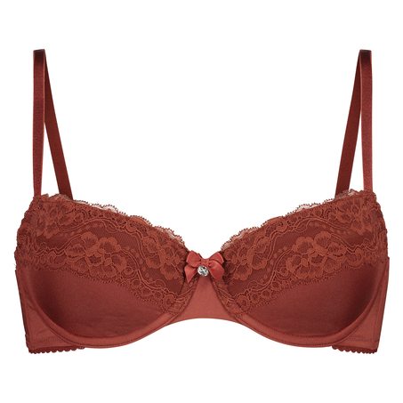 Soutien-gorge à armatures préformé Cherry, Rouge