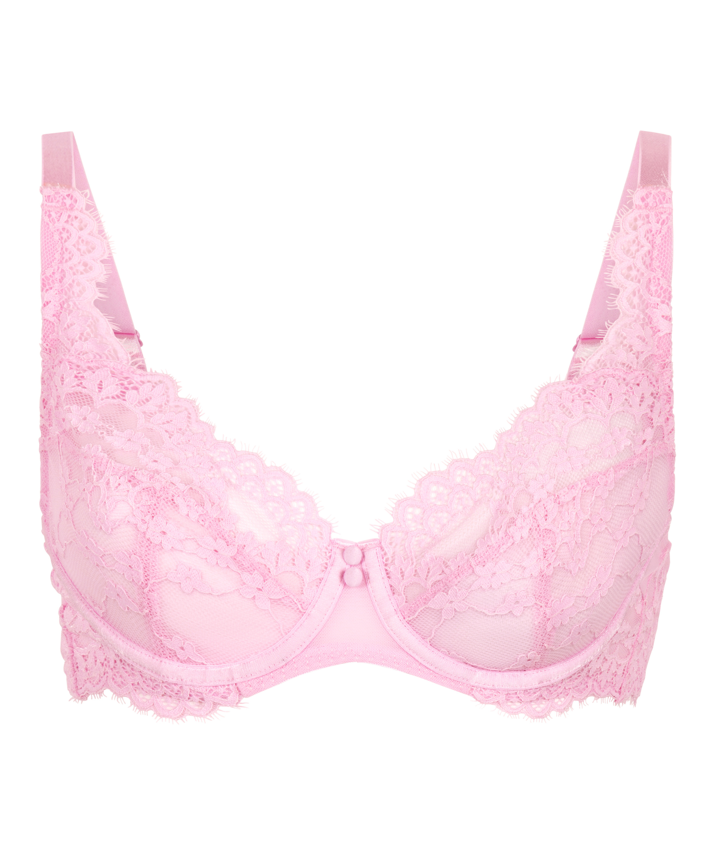 Soutien-gorge &agrave; armatures non-pr&eacute;form&eacute; Daisy, Rose, main