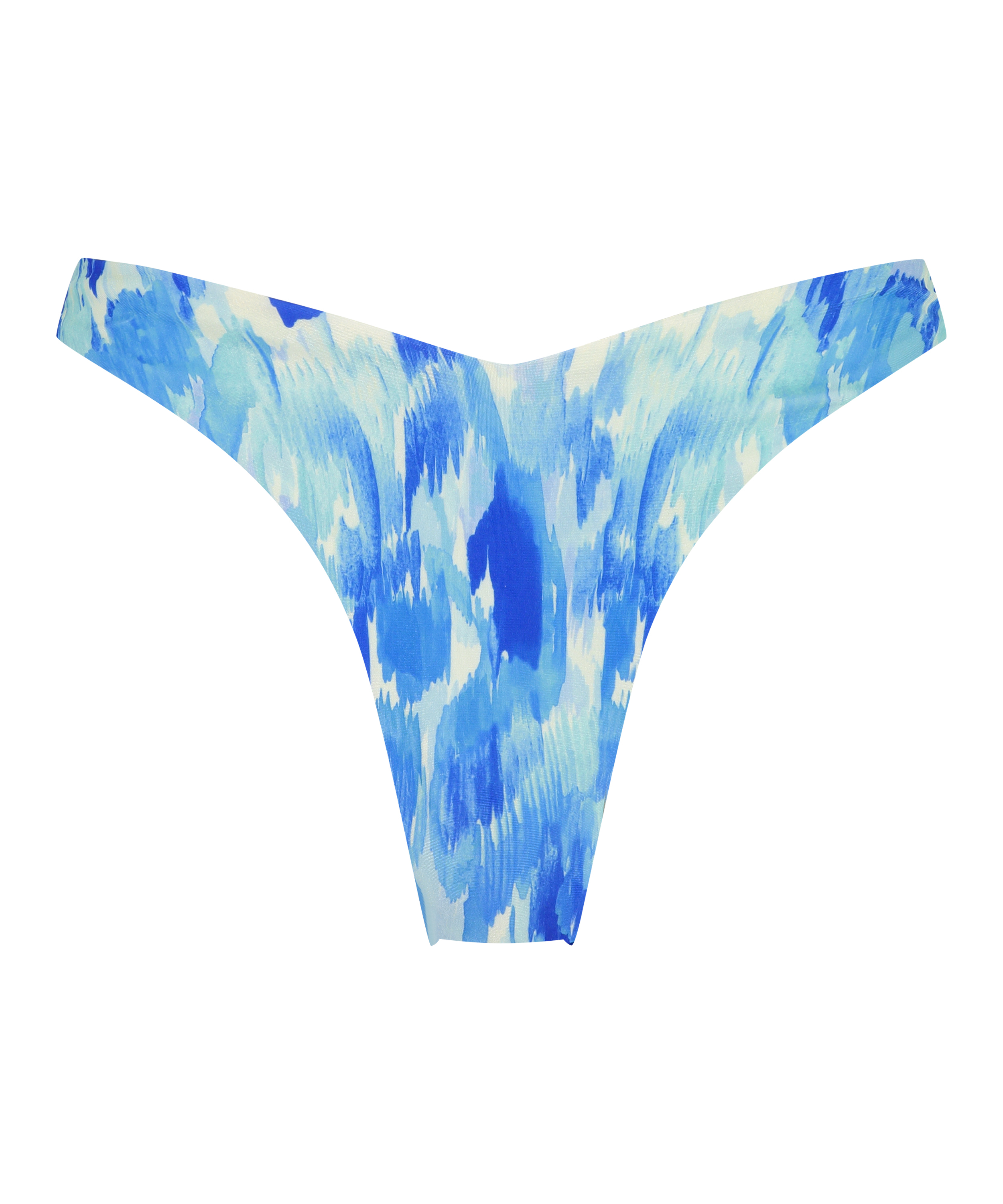 Bikini Slip mit hohem Beinausschnitt Paraguay, Blau, main