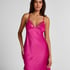 Peonie Slipdress Satin, Rose