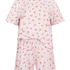 Pyjama-Set aus Baumwolle, Lila
