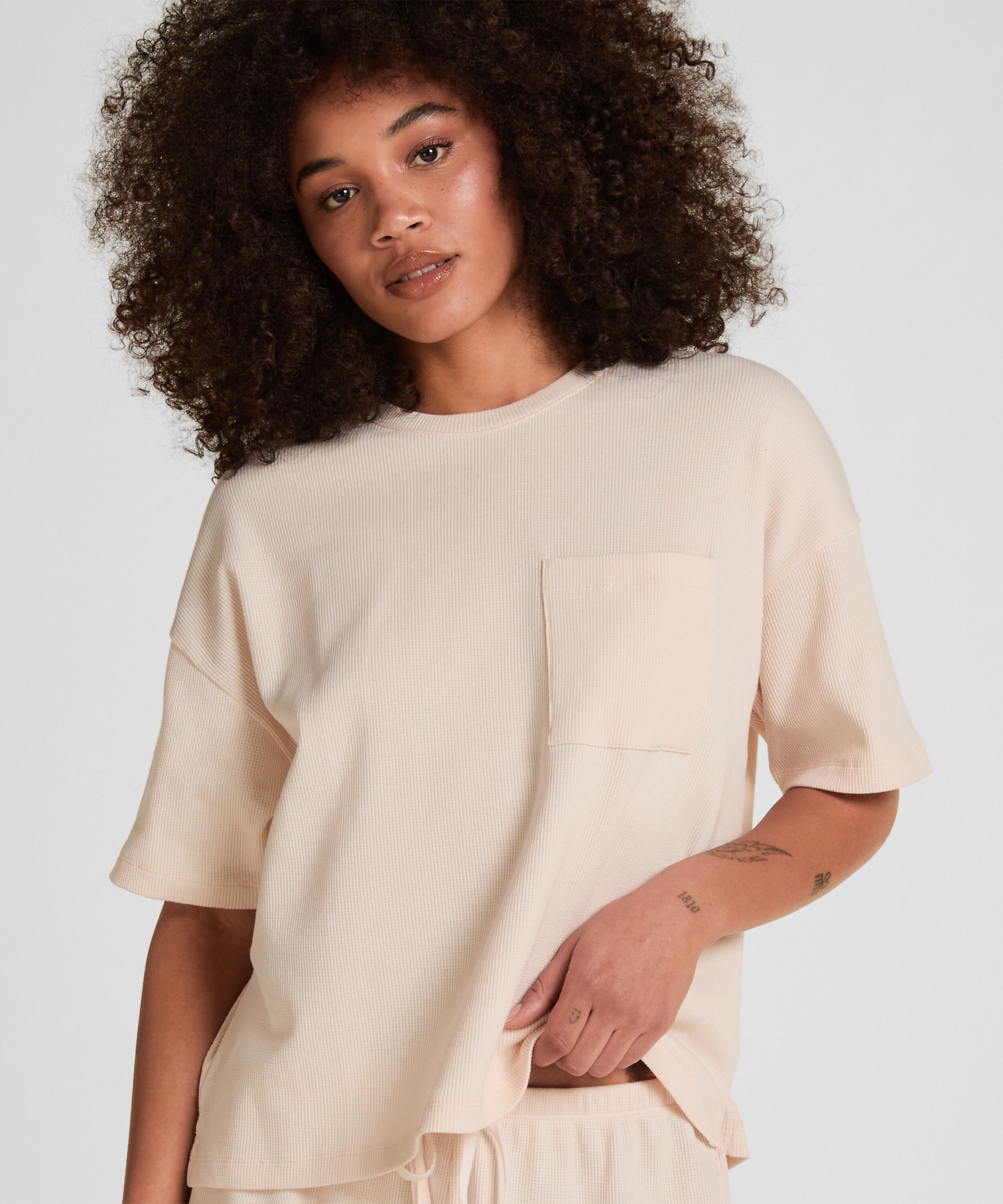 Pyjama Top Waffle