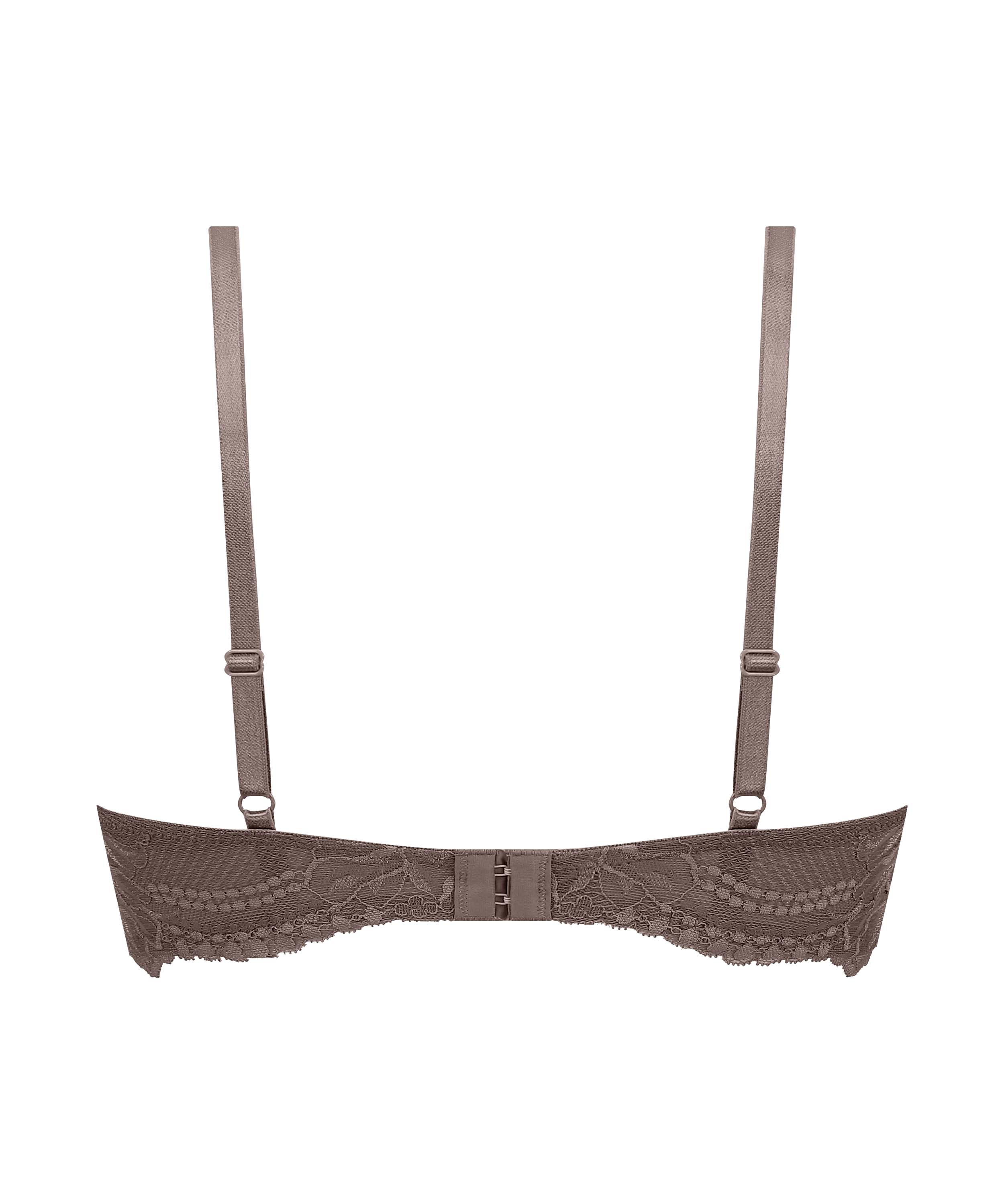 Soutien-gorge rembourré sans armatures Leonie, Marron, main