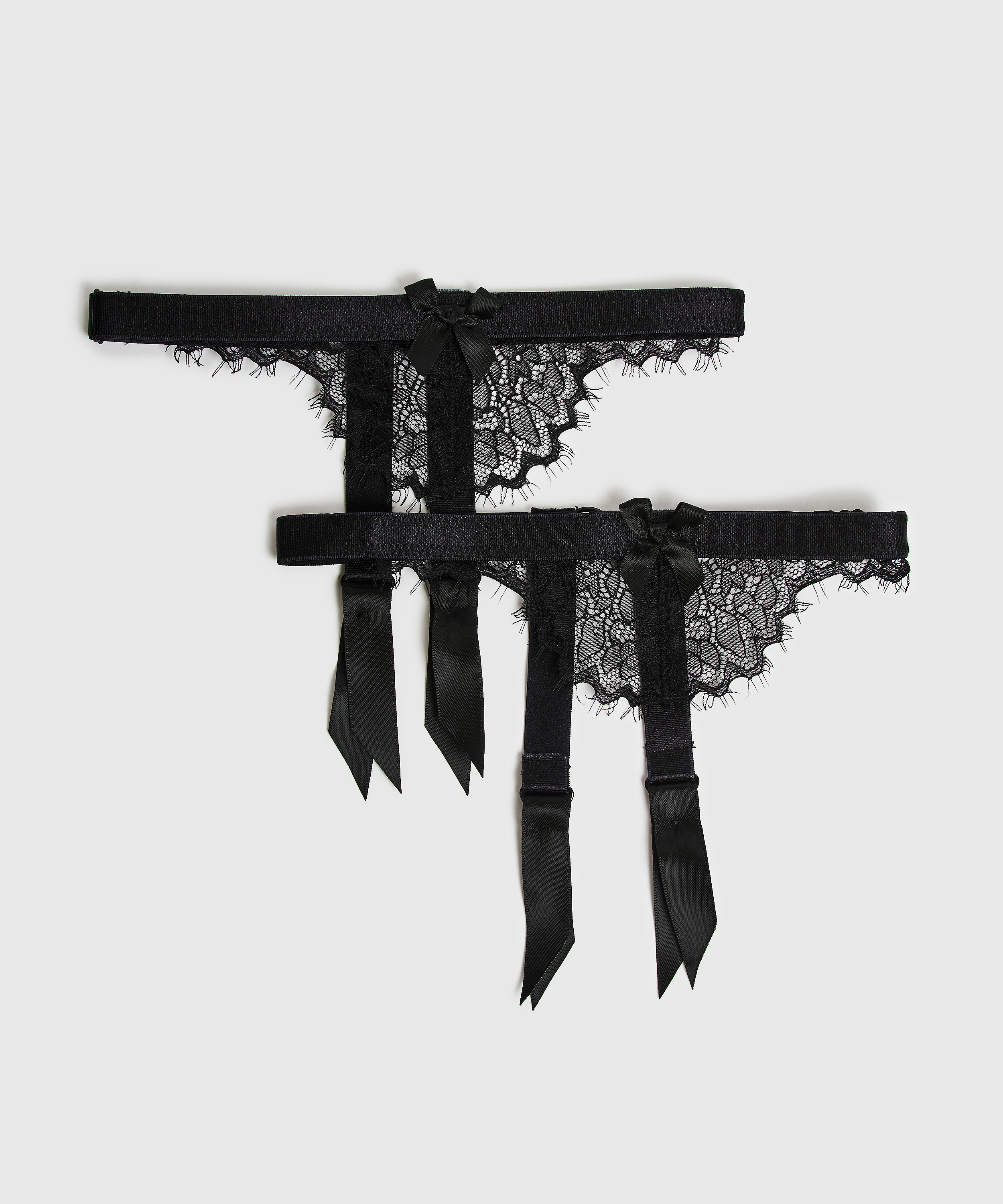 Suspender Cuffs, Schwarz, main