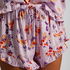 Pyjama-Shorts Satin, Lila