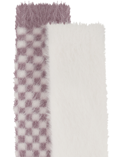 Lot de 2 Paires de Chaussettes Cosy, Violet