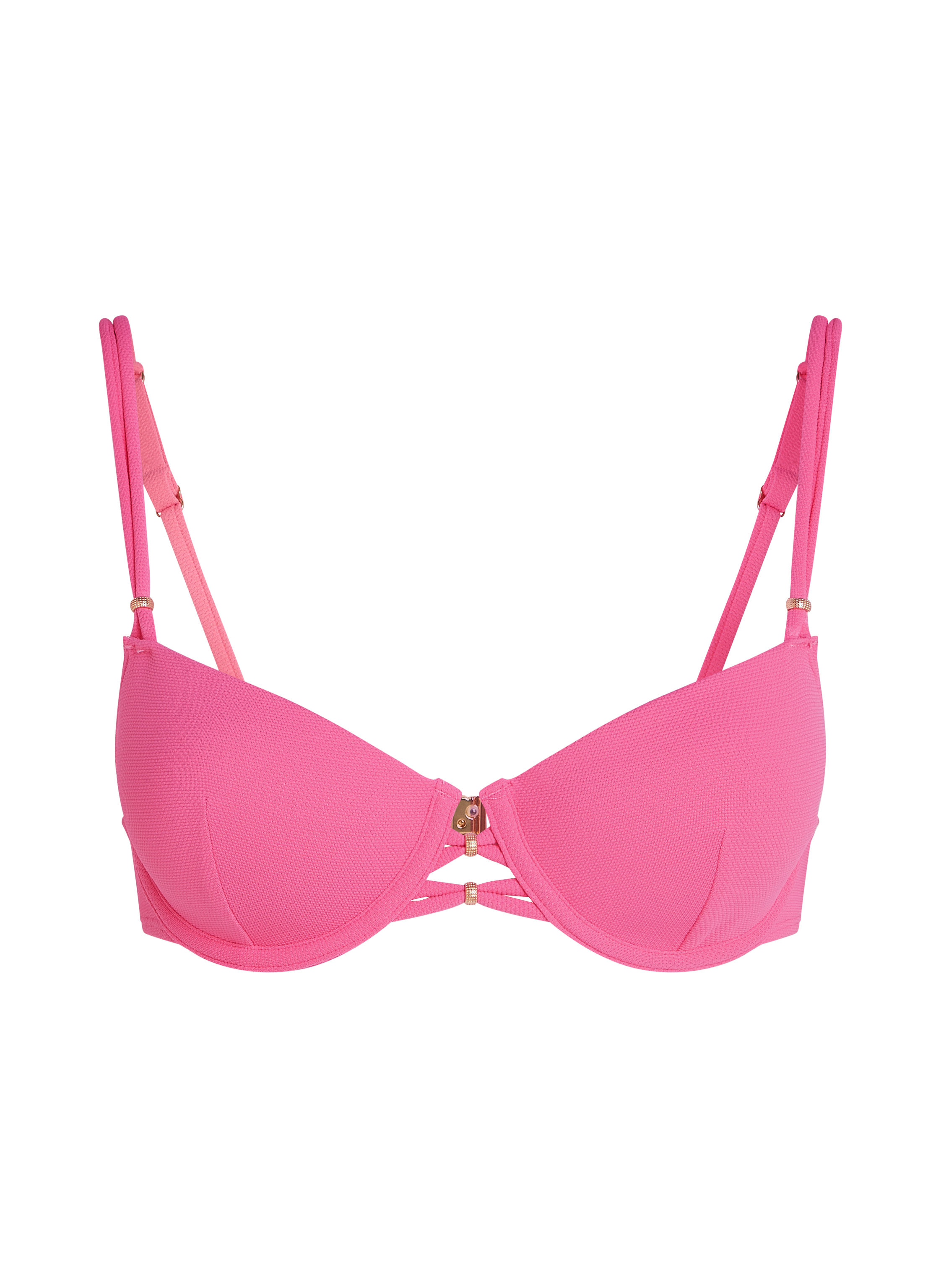 Bikini-Oberteil Holbox, Rose, main