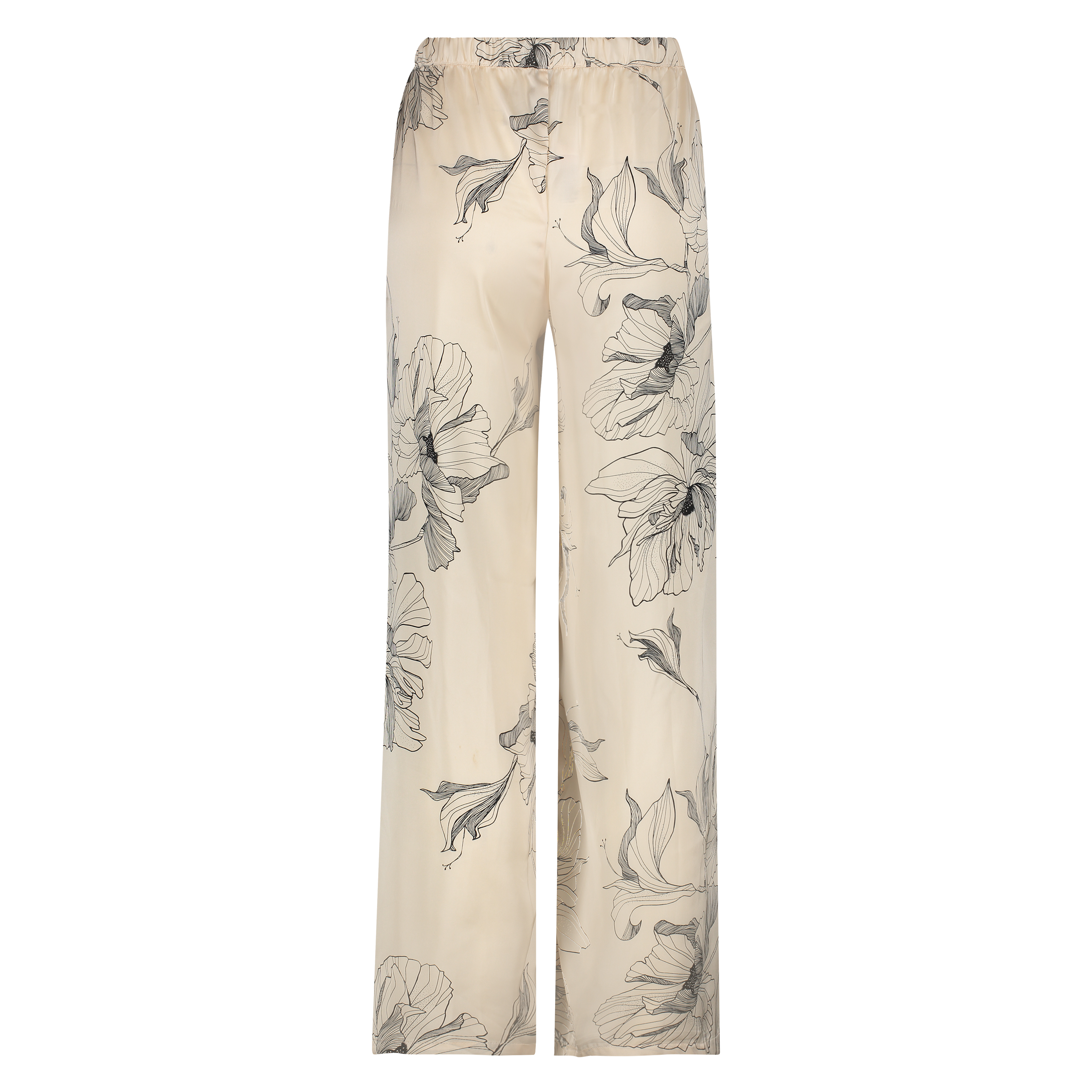 Palazzo-Hose Satin-Lotus, Rose, main