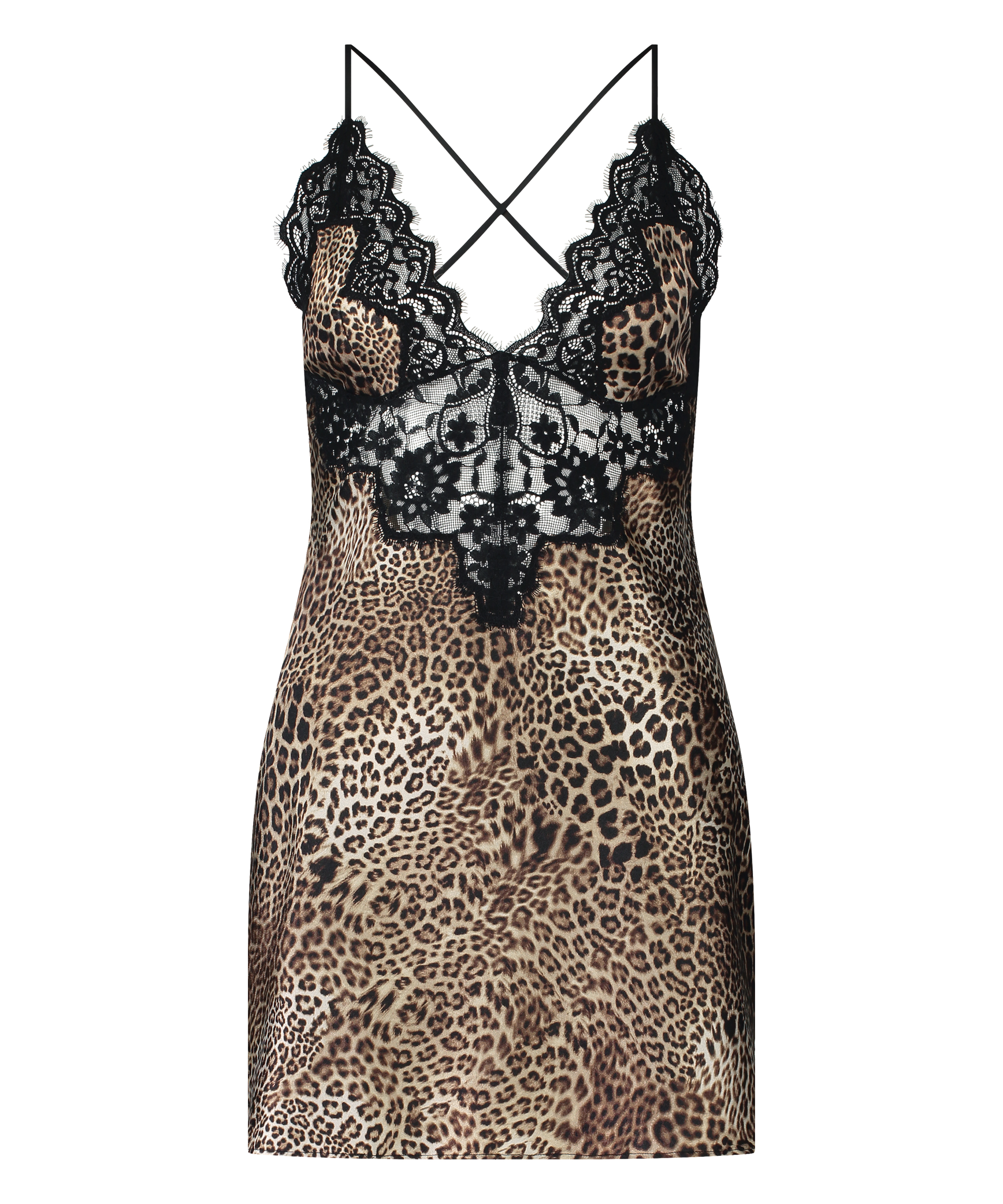 Slipdress Mya, Schwarz, main