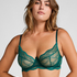 Soutien-gorge non-rembourr&eacute; &agrave; armatures Isabelle, Vert