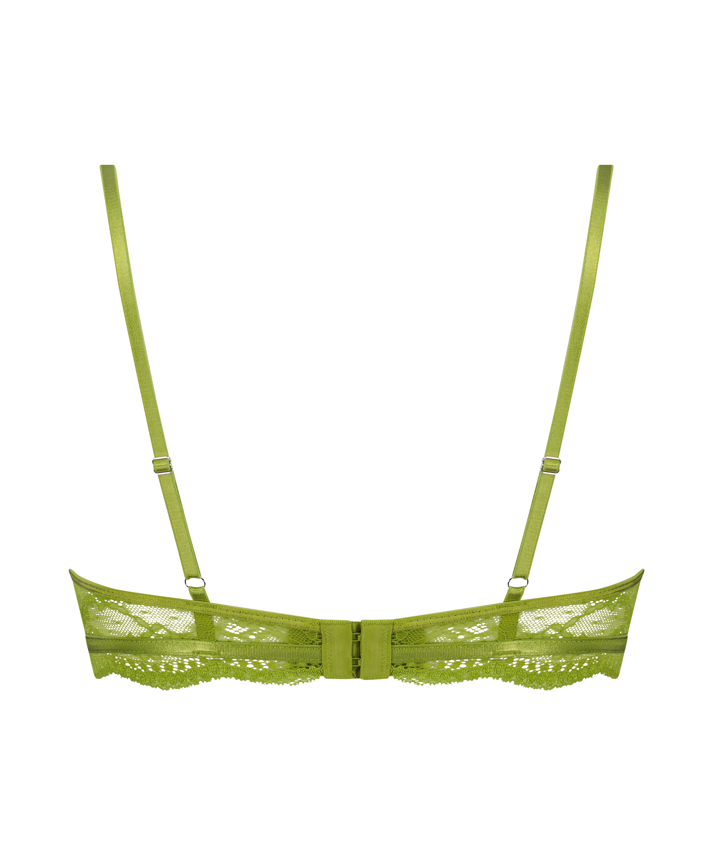 Soutien-gorge non-rembourré à armatures Isabelle, Vert, main