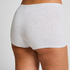 Shorty en coton doux, Gris