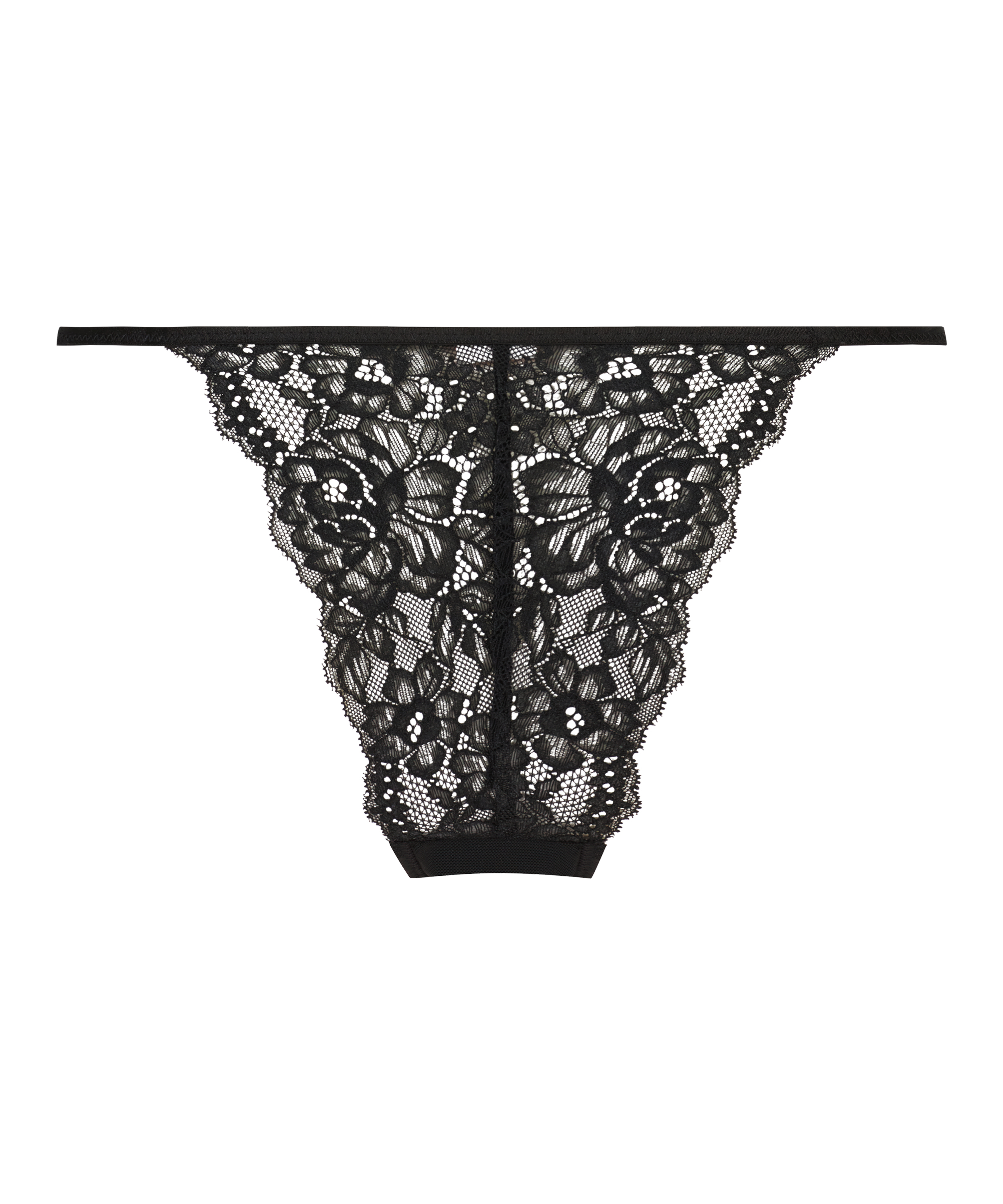 Slip br&eacute;silien Sansa, Noir, main