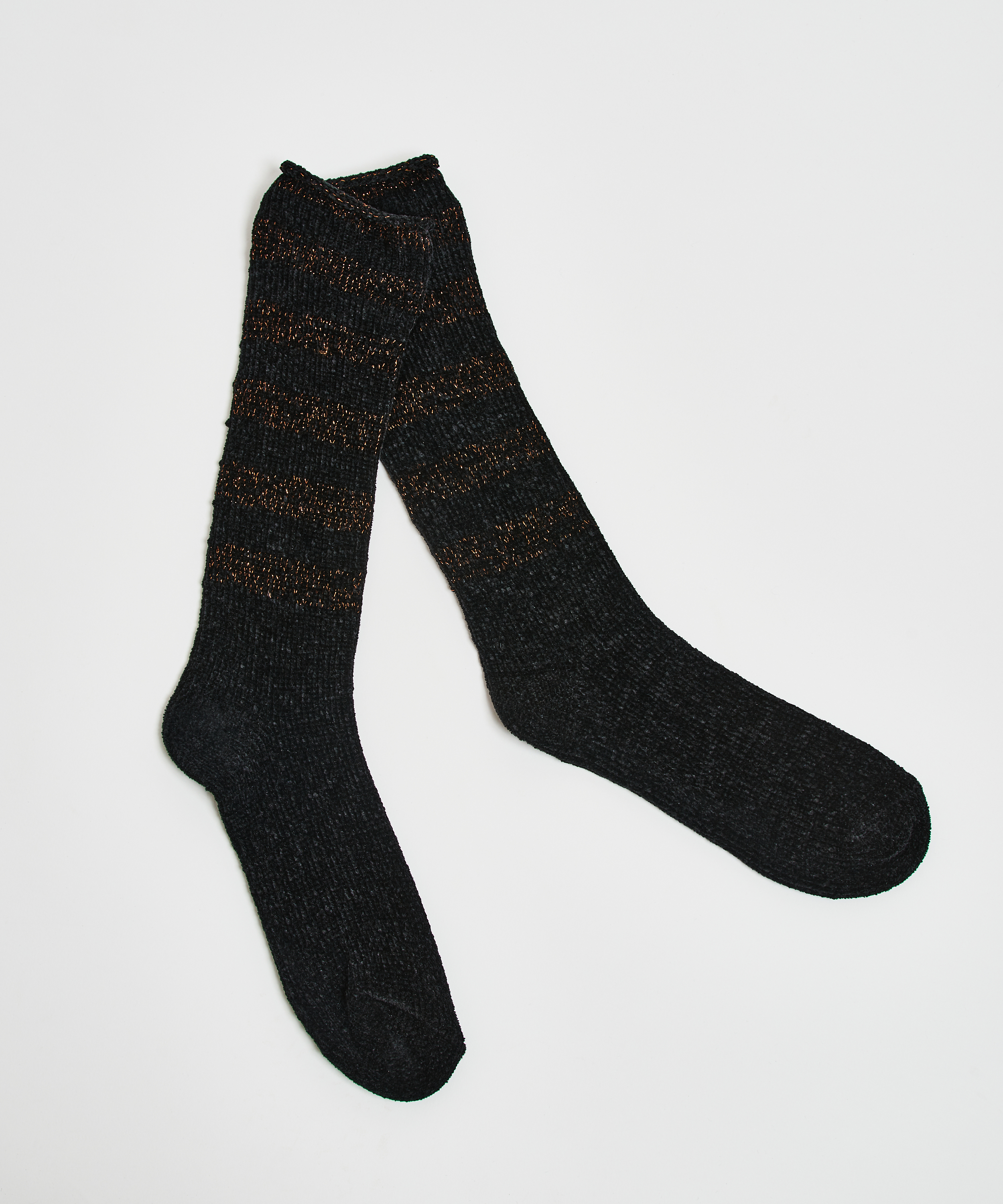 Hohe Socken, Schwarz, main