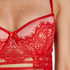 Soutien-gorge &agrave; armatures pr&eacute;form&eacute; longline Yves, Rouge