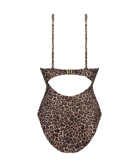Badeanzug Shaping Luxe, Braun