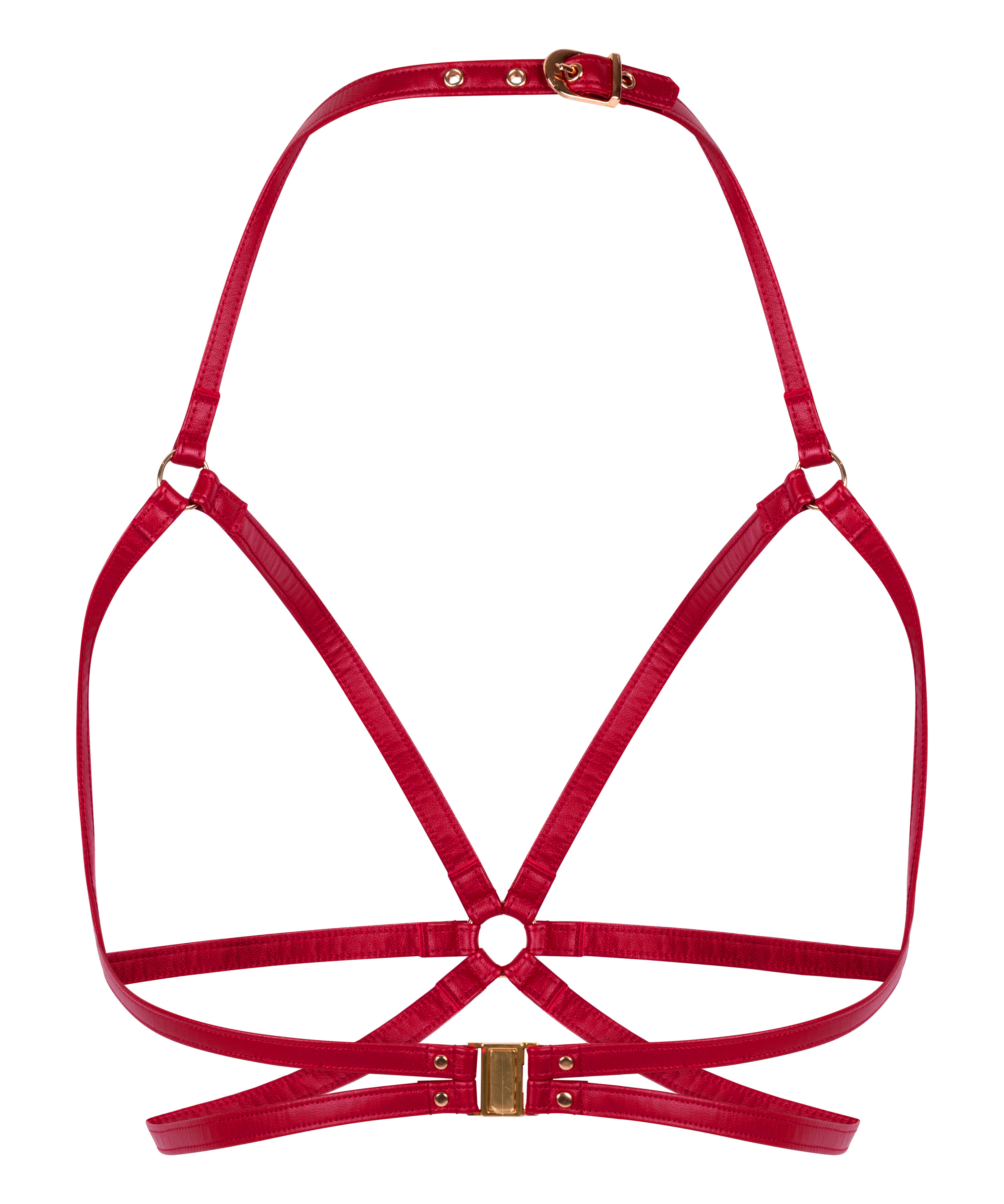 Offener Bralette, Rot, main