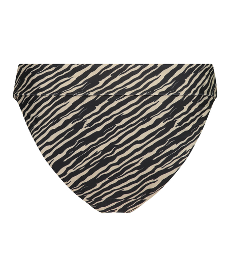 Bikini Slip Rio Zebra, Braun