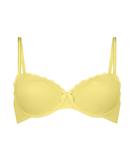 Soutien-gorge à armatures rembourré Lola, Jaune