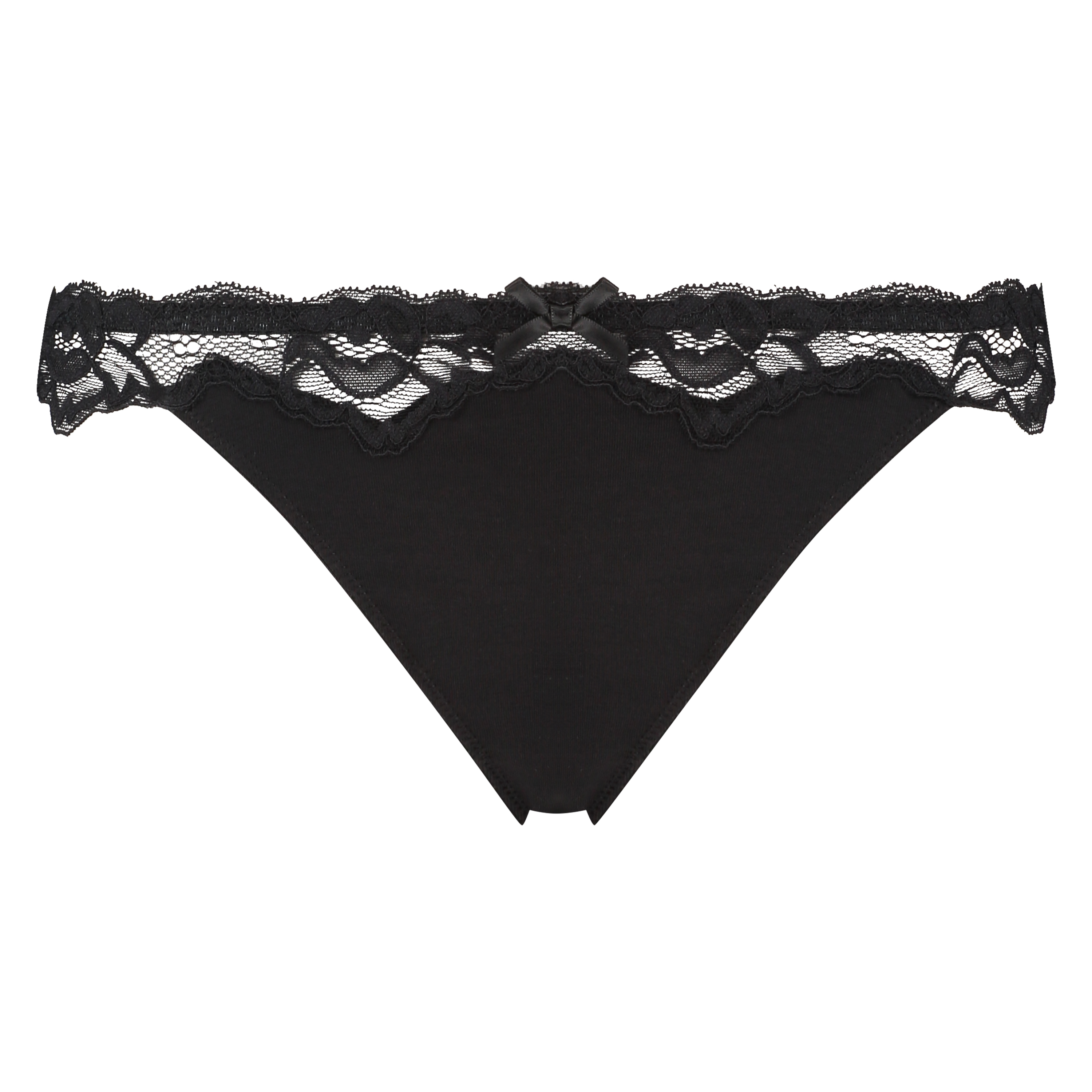 String Secret Lace Baumwolle, Schwarz, main