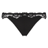 String Secret Lace Baumwolle, Schwarz