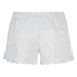 Pyjama-Shorts Pointelle, Beige