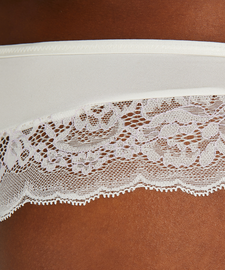 Boxer string Camile, Blanc