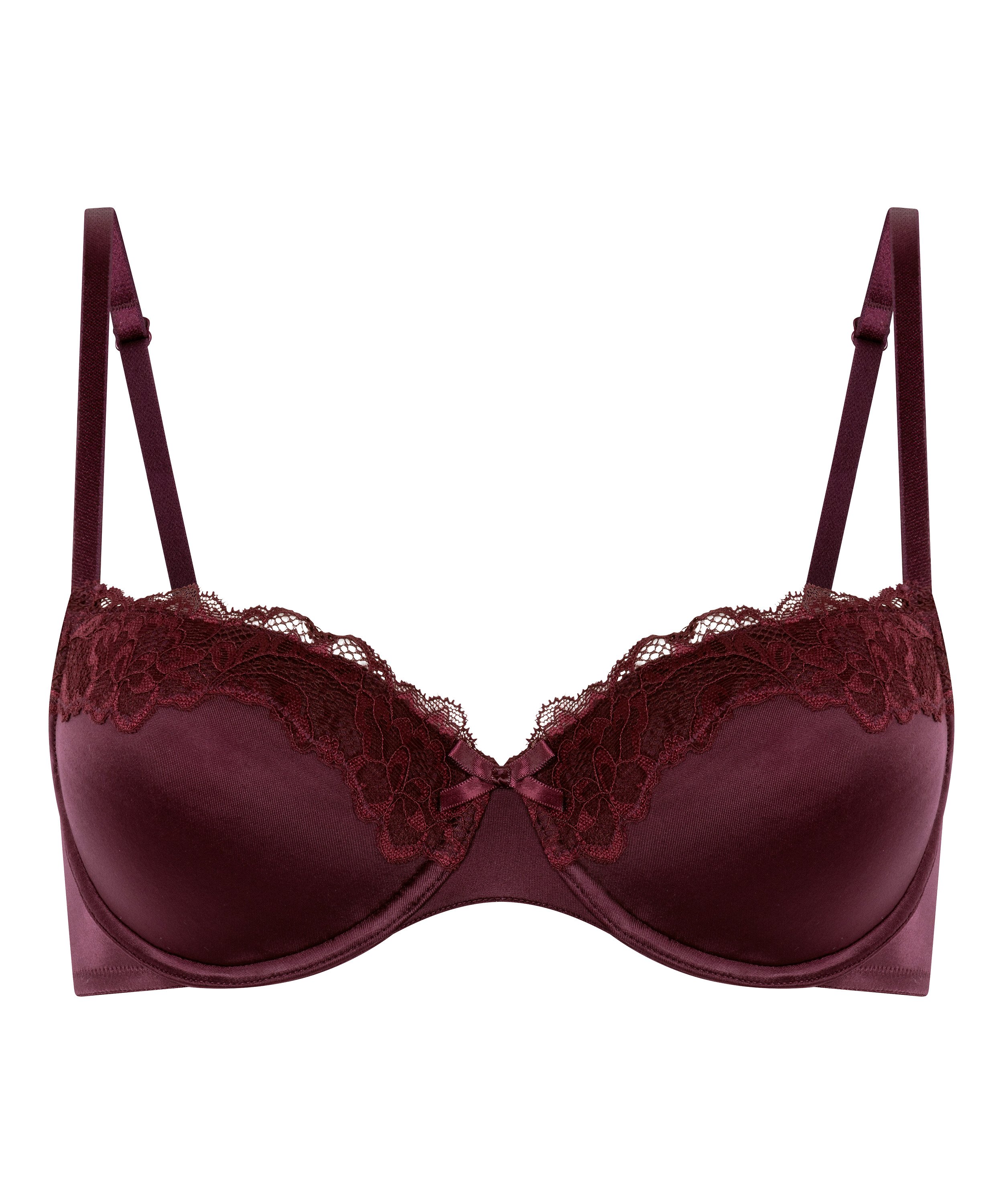 Vorgeformter Bügel-BH Lace & Shine, Lila, main