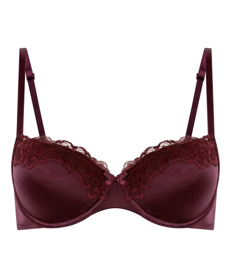 Vorgeformter Bügel-BH Lace & Shine, Lila