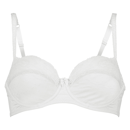 Soutien-gorge &agrave; armatures non-pr&eacute;form&eacute; Sophie, Blanc