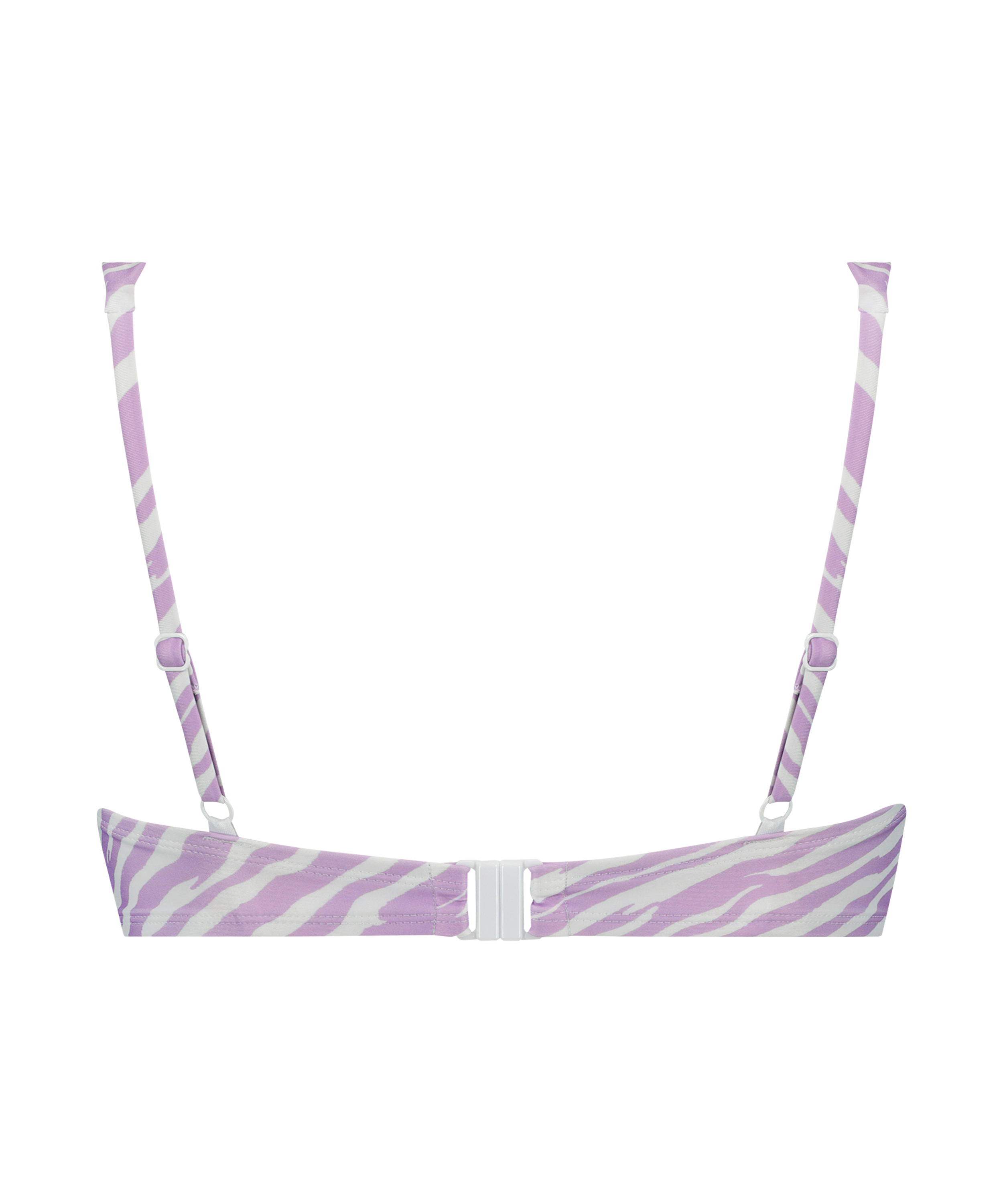 Haut de bikini à armatures préformé Zebra, Violet, main