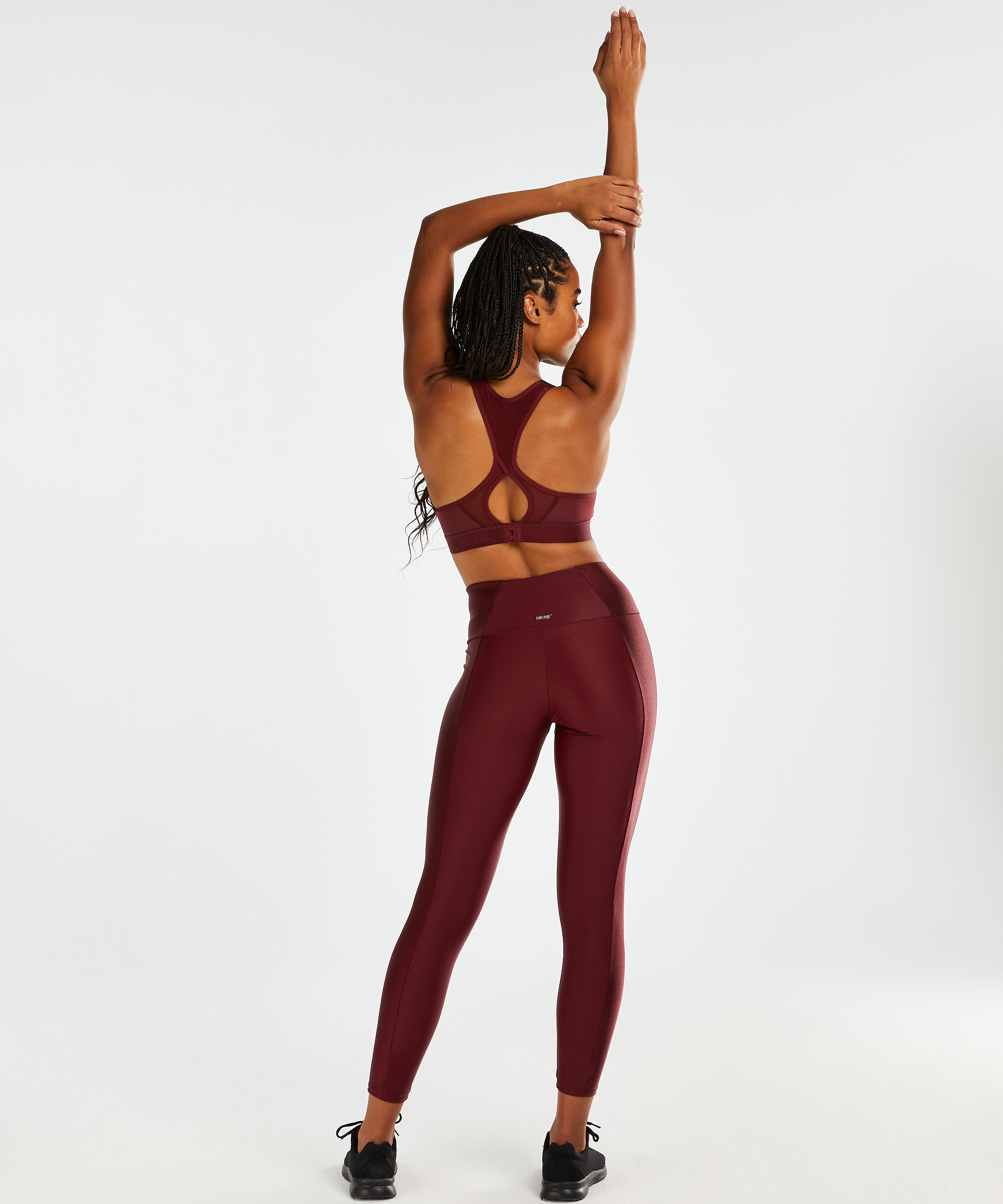 HKMX H&uuml;ft-Sportlegging Shine On, Rot, main