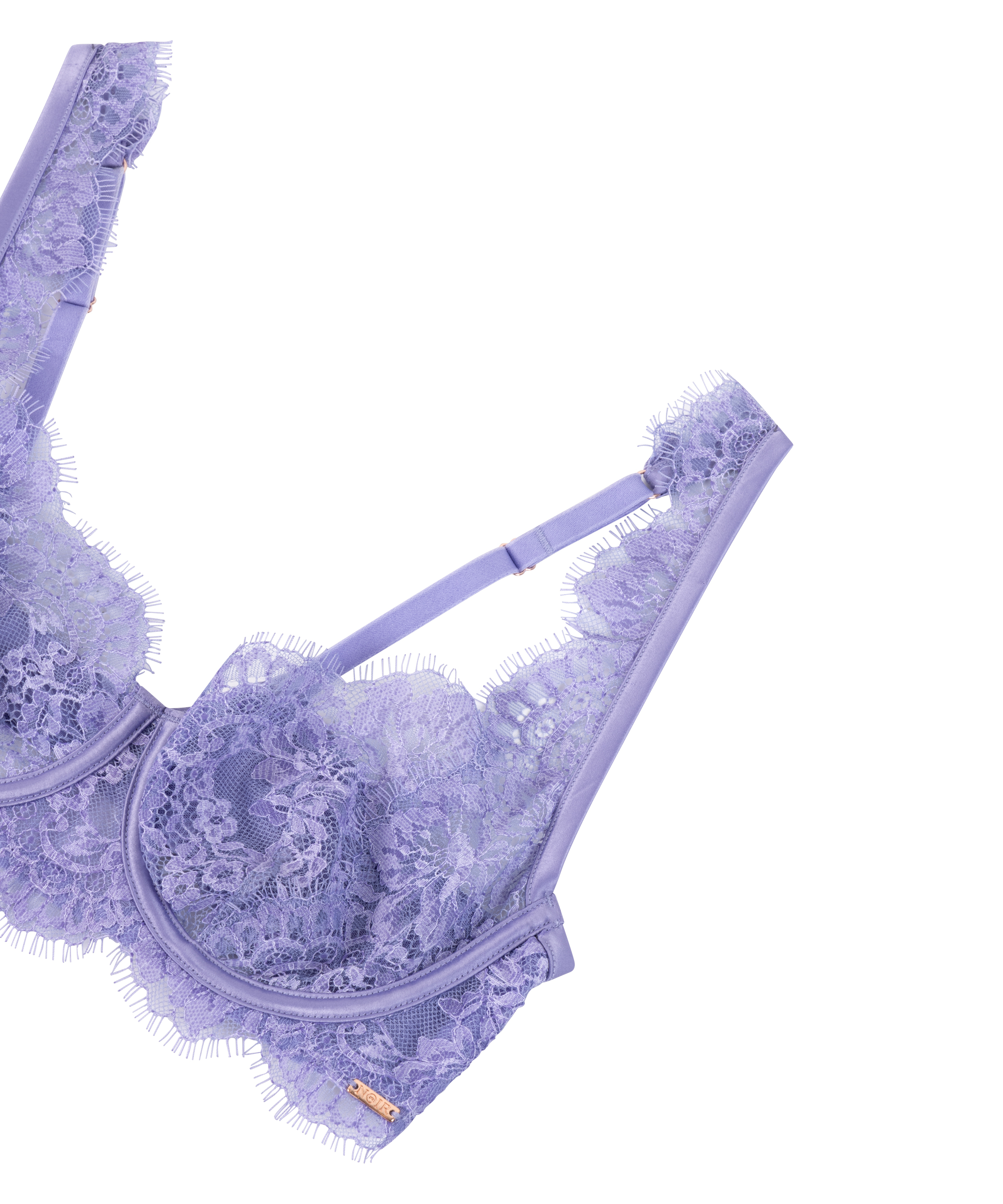 Soutien-gorge non-rembourré à armatures Charlie, Violet, main